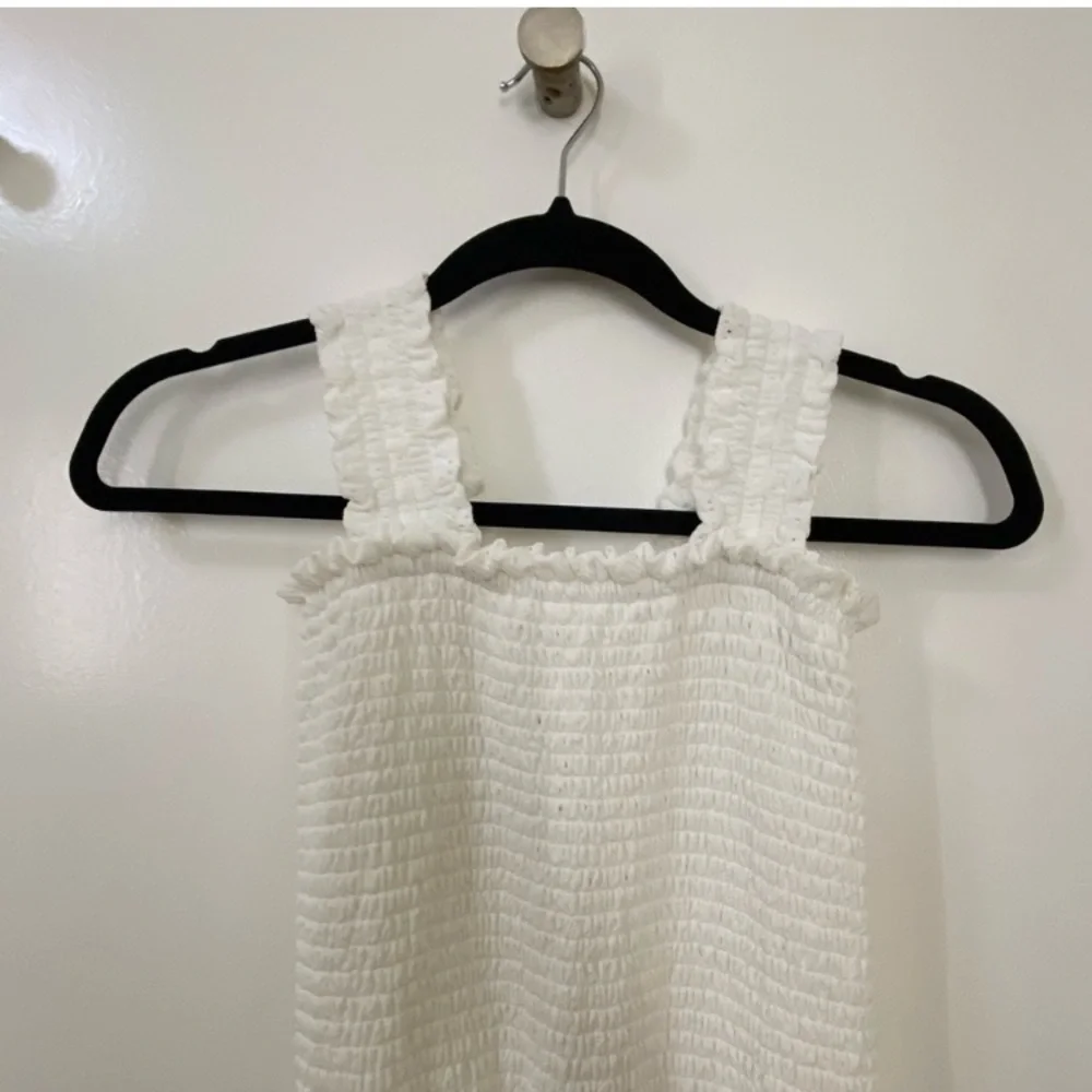 Michael Kors white eyelet paisley maxi dress XS - Picture 5 of 7